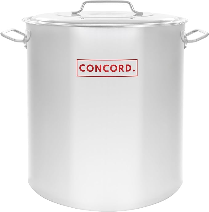 Concord 30 Quart Stainless Steel Stock Pot Cookware by ConcordCookware