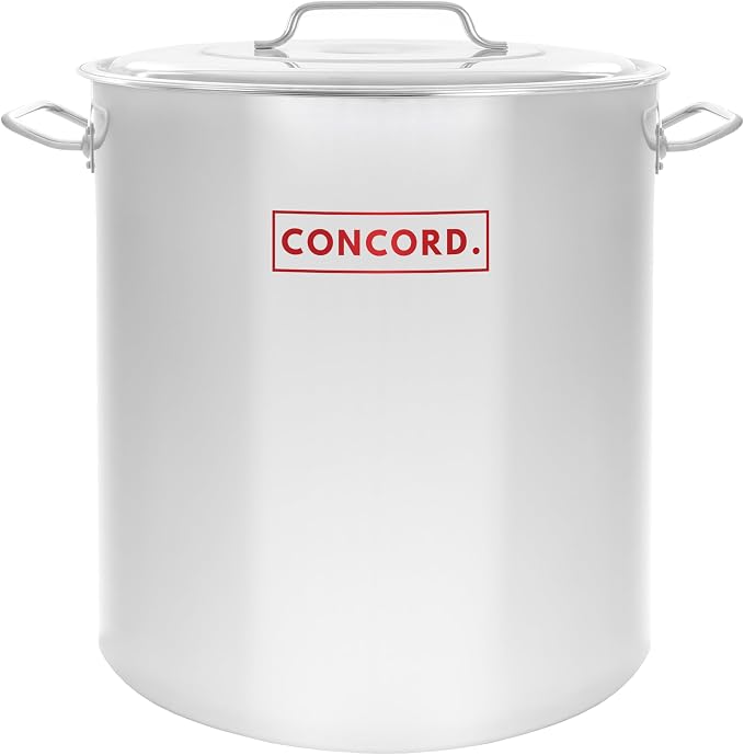 Concord Cookware Stainless Steel Stock Pot Kettle by ConcordCookware