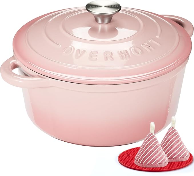 Overmont Enameled Cast Iron Dutch Oven by Overmont