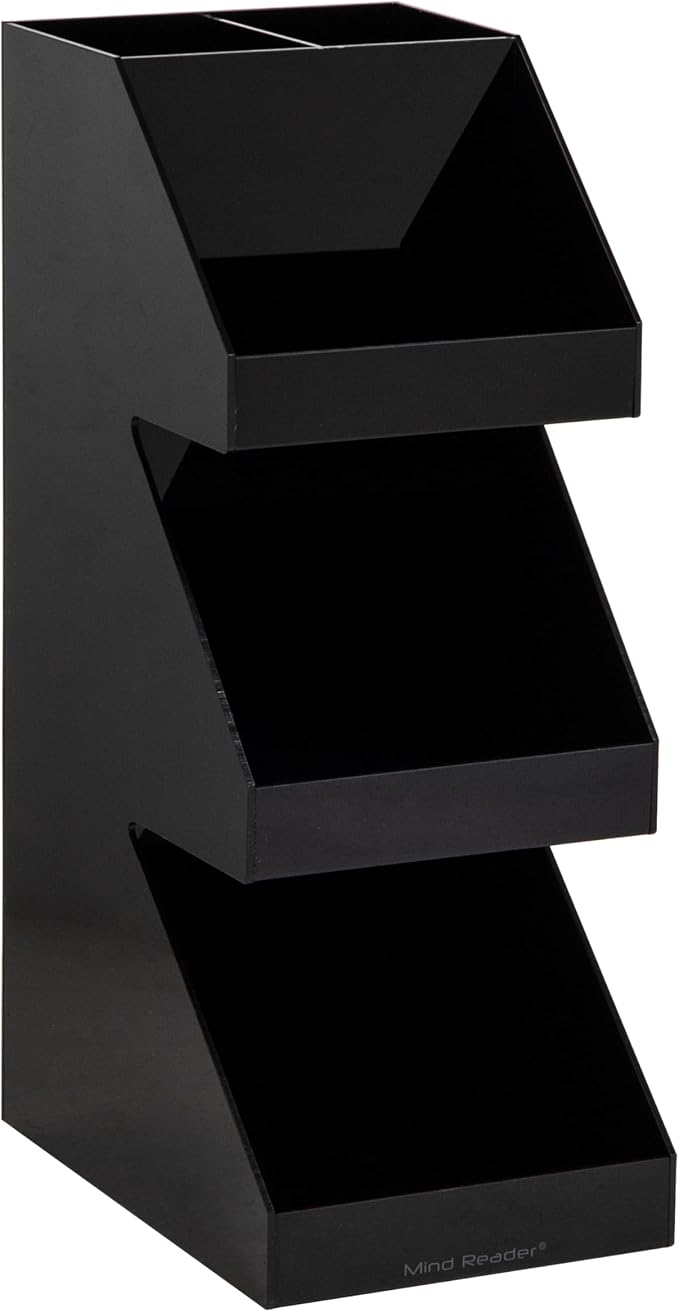 Mind Reader Coffee Tea Utensil and Condiment Station, Countertop Organizer - Image 7