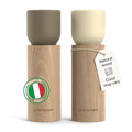 LARS NYSØM Wooden Salt and Pepper Grinder Set Manual by LN