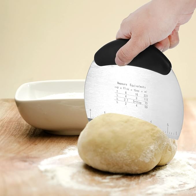 Tosnail Pastry Cutter, Dough Blender, 3 Cup Flour Sifter and Biscuit Cutter - Image 7