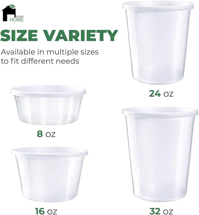 EconoHome Clear Deli Containers - Image 7