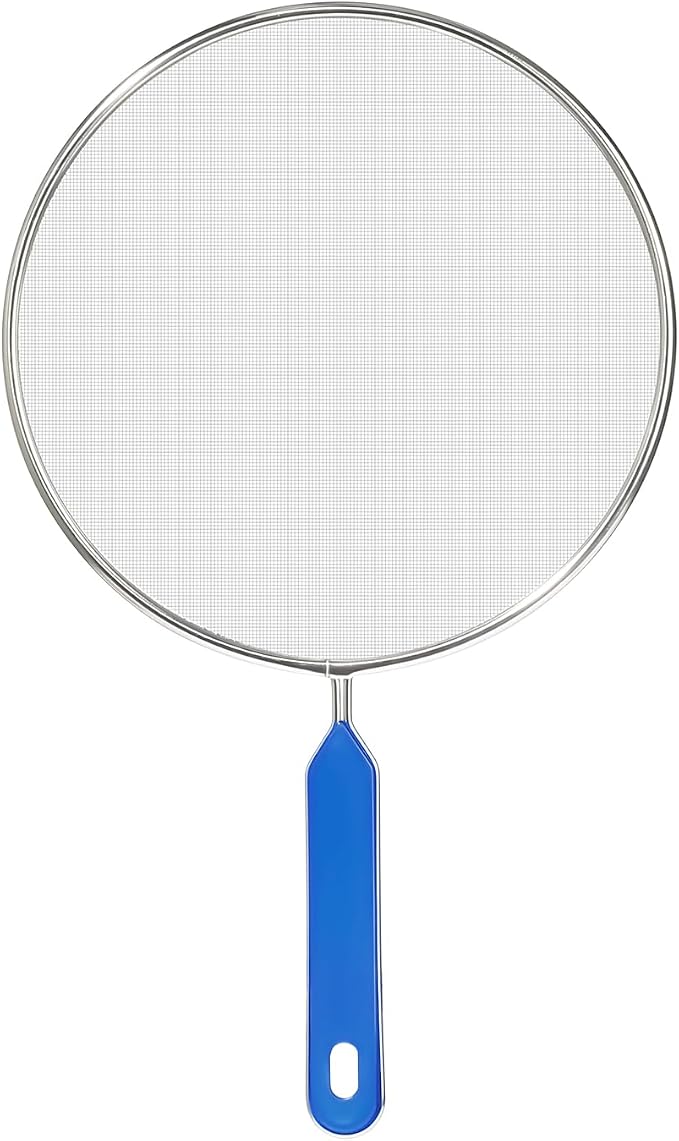 Splatter Screen for Frying Pan, 8 Inch Grease Splatter Guard by Unknown
