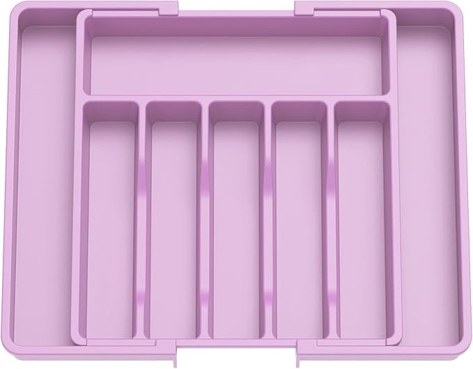 Lifewit Silverware Drawer Organizer, Expandable Utensil Tray by Lifewit