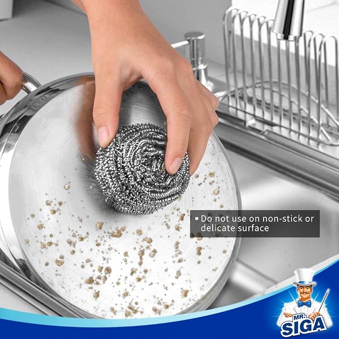 MR.SIGA Stainless Steel Scourer - Image 4