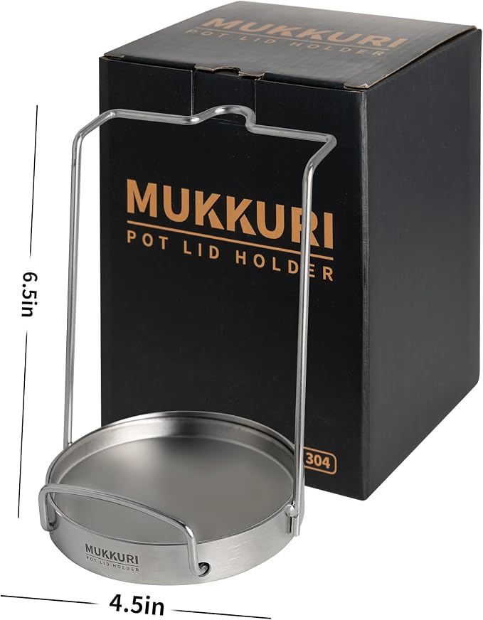 Pot Lid Organizer, Pot Lid Holder 304 Stainless Steel Pot Lid Stand, Lid and - Image 4