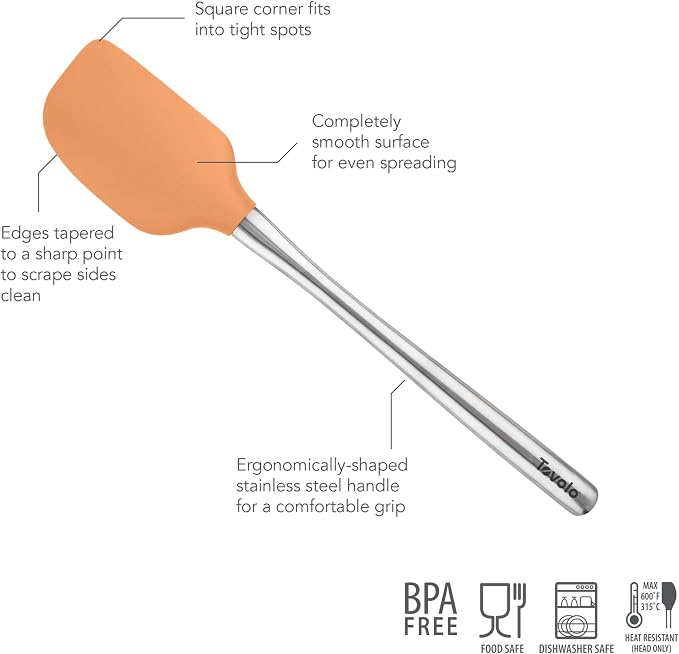 Tovolo Flex-Core Silicone Spatula Metal Handle - Image 4