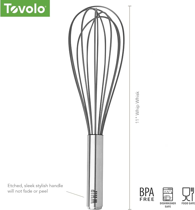Tovolo Balloon Whisk 11 in Whip Whisk - Image 6