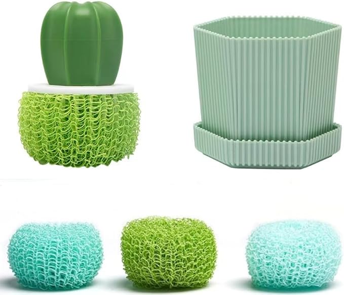 Dish and Pot Cleaning Brush by Wjwumha
