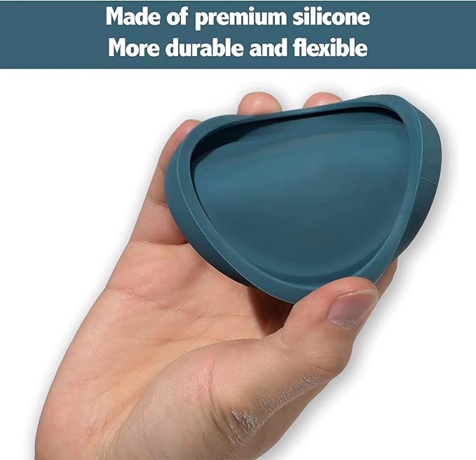 OHMO 3 Pack Small Cat Food Can Lids, Silicone Pet Food Can Lids Covers - Image 4