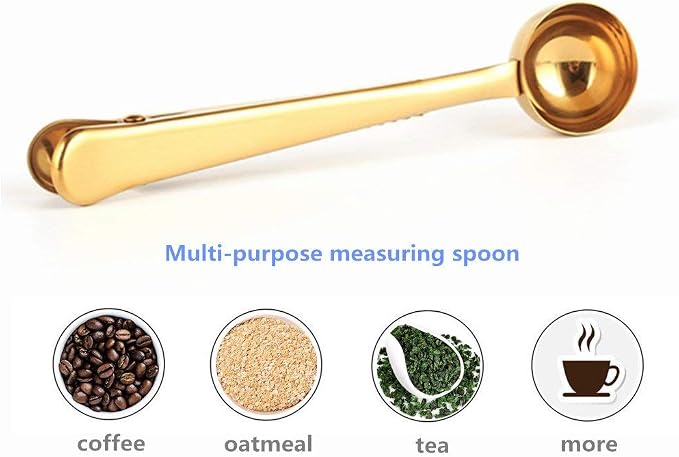 Stainless Steel Coffee and Tea Scoop - Image 4
