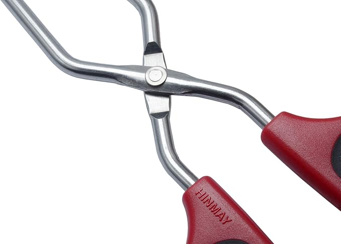 HINMAY Stainless Steel Scissor Tongs 11-Inch Heavy Duty Grilling Tongs - Image 4