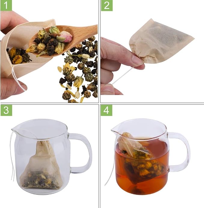 Aksuaple Eco-Fil Disposable Tea Filter Bags - Image 6
