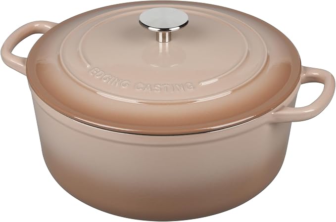 EDGING CASTING Enameled Cast Iron Dutch Oven Pot - Image 5
