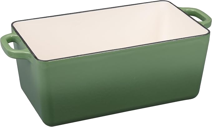 EDGING CASTING Enameled Cast Iron Dutch Oven, Oblong Bread Oven - Image 5