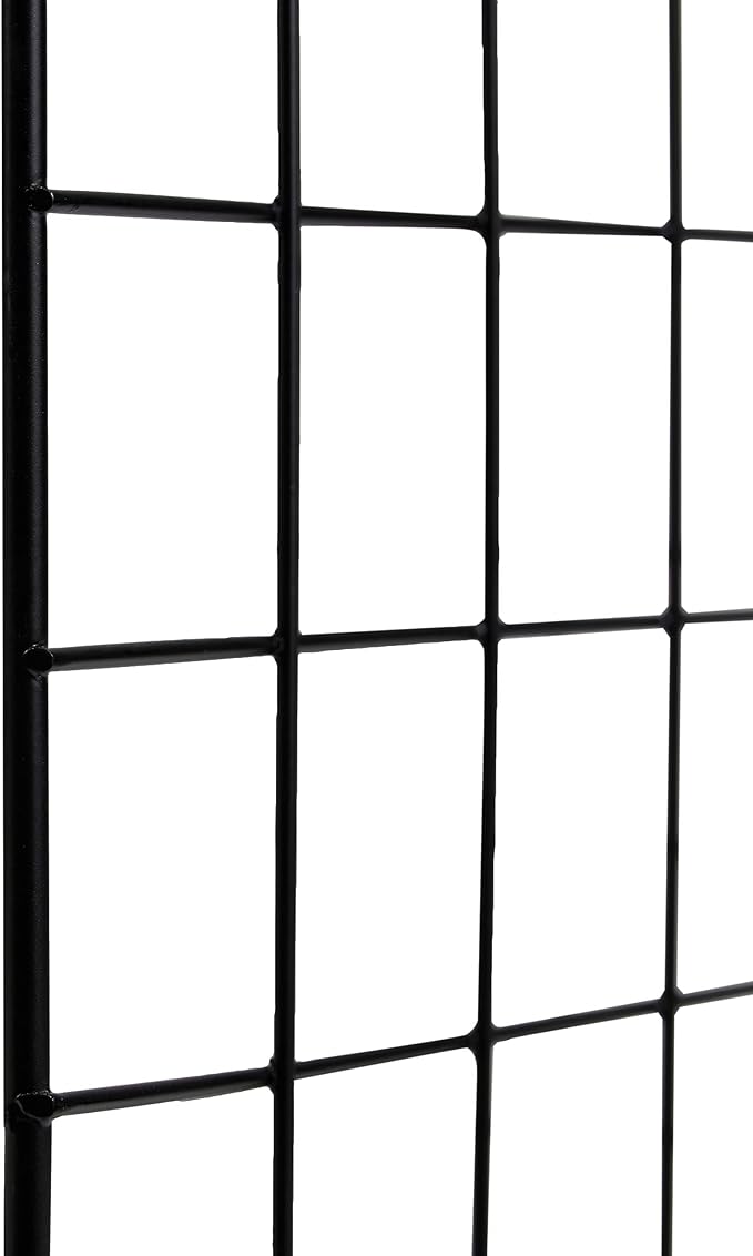 Amazon Basics 6-Cube Wire Grid Stackable Storage Organizer, Metal Shelving Unit - Image 4