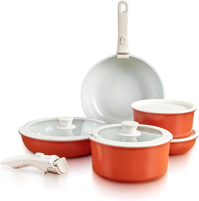 GOURMETIFIC® Pots and Pans Cookware Set by Unknown