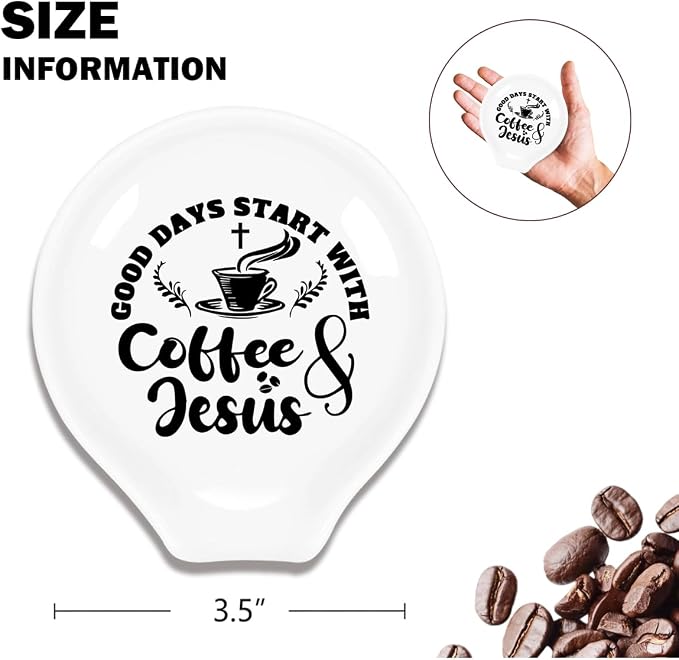 Funny Coffee Spoon Holder-Coffee Spoon Rest-Cafe Bar Station Accessories-Good - Image 2