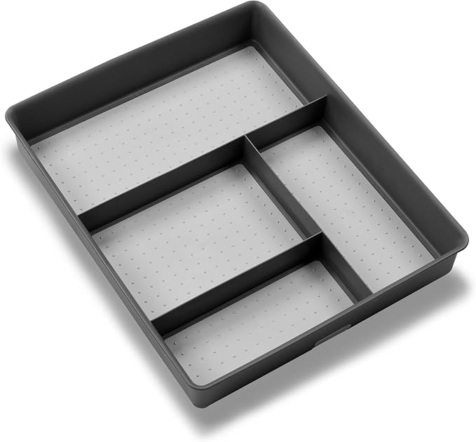 madesmart 4 Compartment Drawer Organizer, Office Tools, & Small Household Items - Image 3
