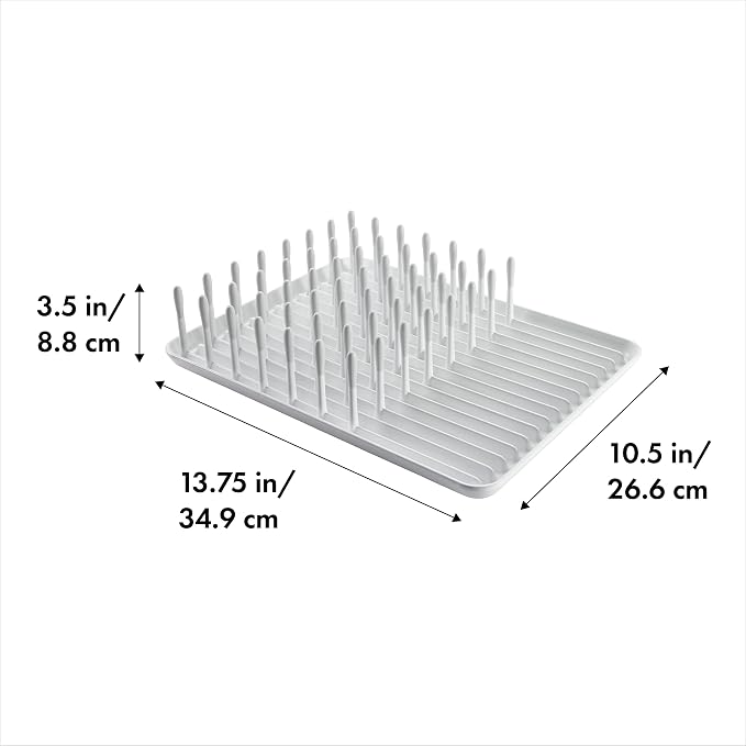 OXO Good Grips Compact Dish Rack Biscuit | - Image 2