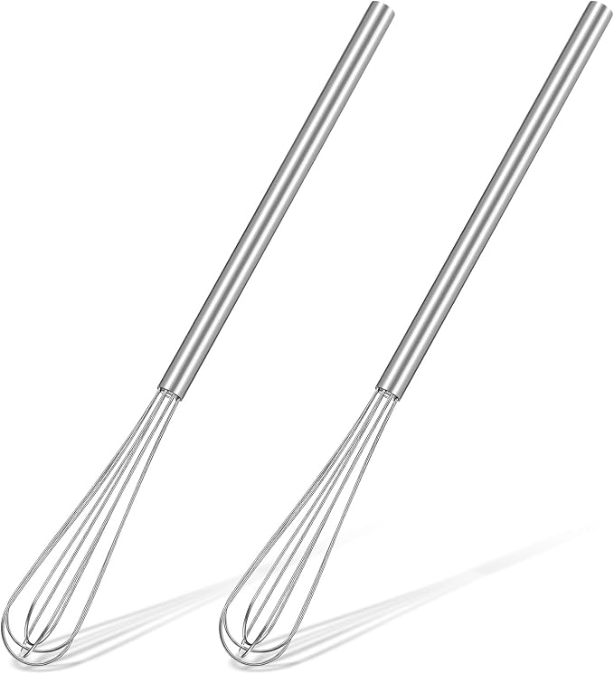 Hecila Mini Whisk Stainless Steel Mixer Compact Small Whisks by Unknown
