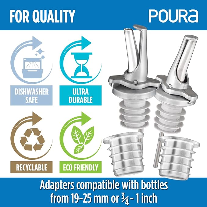 3-in-1 Liquor Bottle Pour Spouts - Image 6