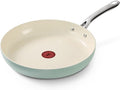 T-Fal Inspire Ceramic Frying Pans Nonstick 12 Inch Skillet, Oven Safe to 500°F by T-falbrand