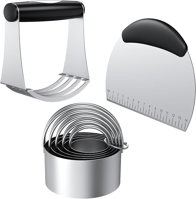 Biscuit Cutter Set, Dough Blender, Pastry Cutter, Biscuit Cutter, Dough Cutter by Unknown