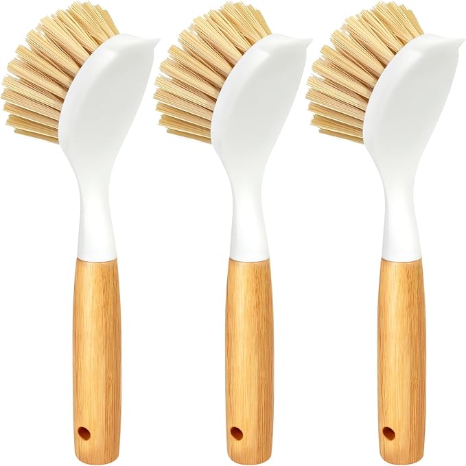 Holikme 3 Pack Dish Brush Set by Holikme
