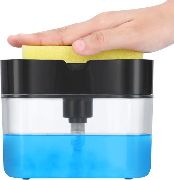 New 2026 Version Premium Quality Dish Soap Dispenser by LIFEEZY