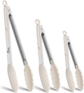 HOTEC Premium Stainless Steel Locking Kitchen Tongs by Hotec