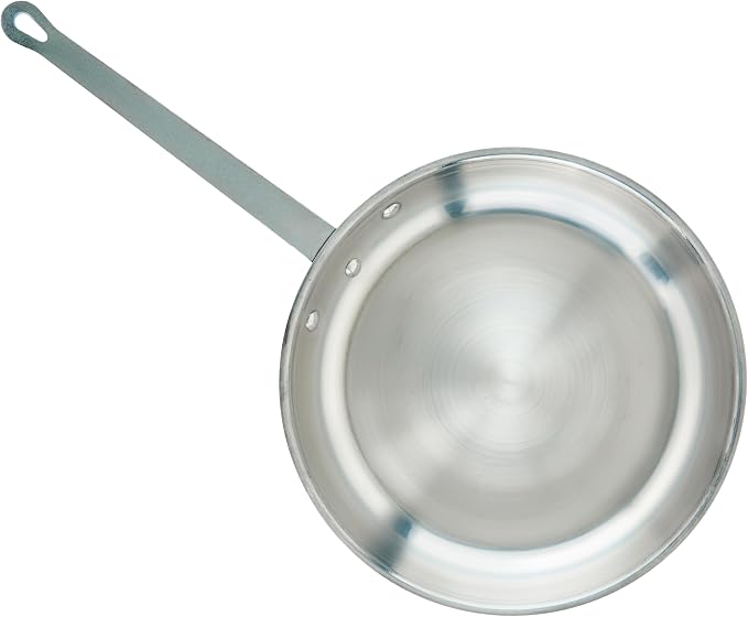Winco Commercial-Grade Aluminium Fry Pan/Skillet, Mirror Finish - Image 2