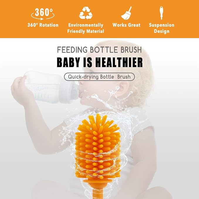 Silicone Bottle Cleaning Brush - Image 6