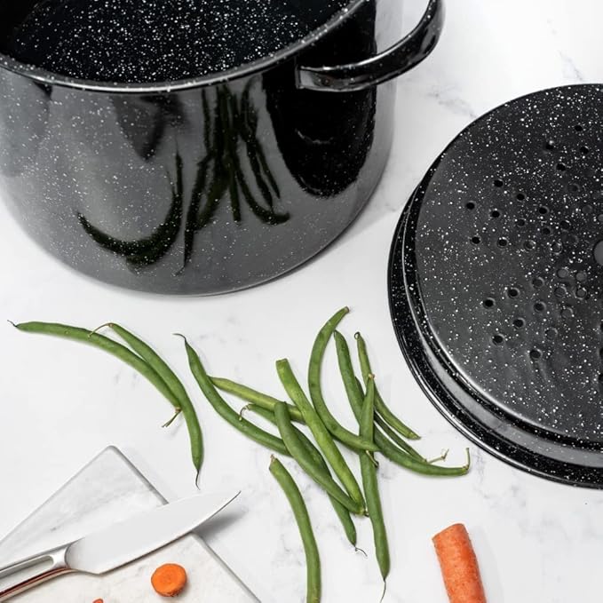 Granite Ware 15.5 Qt Steamer Pot - Image 4