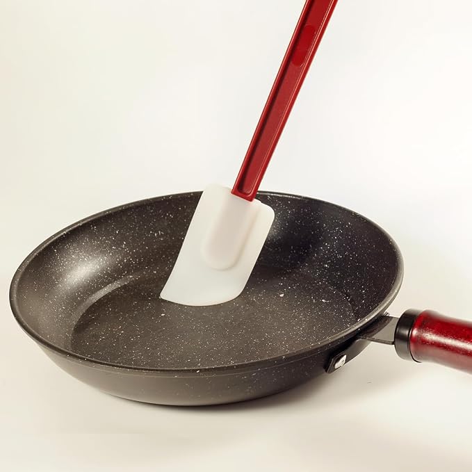 Commercial Grade Silicone Rubber Spatula Set, High Heat Spatula Scrapers 14 - Image 7