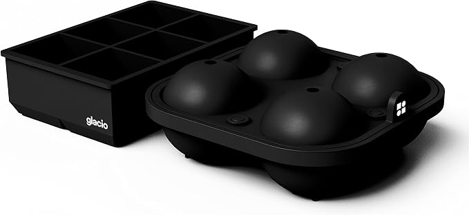 Ball Ice Cube Tray and Big Ice Cube Molds - Image 6