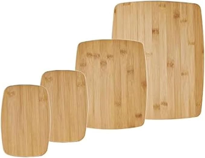 Farberware 4-Piece Bamboo Cutting Board Set by Farberware