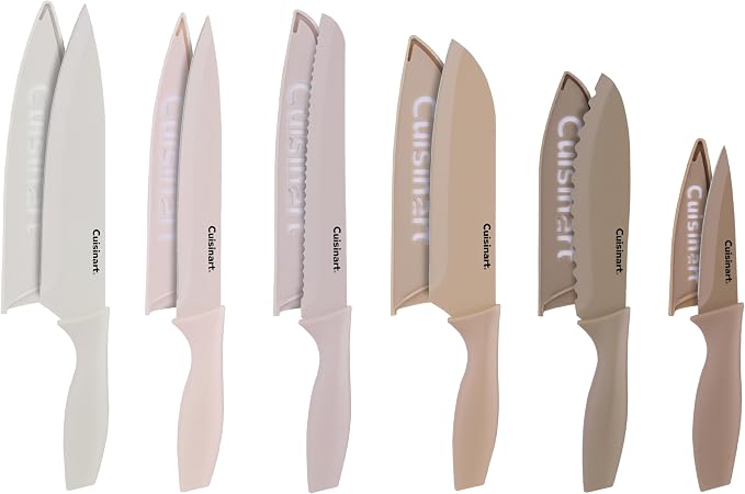 Cuisinart Advantage 12-Piece Kitchen Knife Set, Professional-Quality Nonstick by Cuisinart