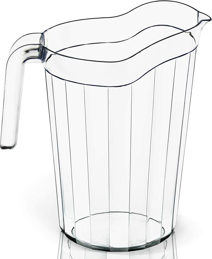 DecorRack 6 Pack - 75 oz Polycarbonate Plastic Pitcher Beverage Dispenser - Image 4