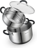 SLOTTET 6 Quart Stainless Steel Stock Pot by SLOTTET
