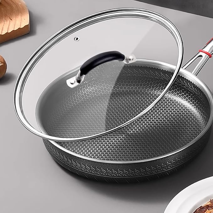 8 Inch Tempered Glass Lid for Lodge 8" Cast Iron Skillets & 2QT Dutch Ovens - Image 4