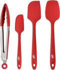Kaluns Silicone Spatula Set 4 Pcs Rubber Spatulas Silicone Heat Resistant 600°F by Kaluns%C2%AE