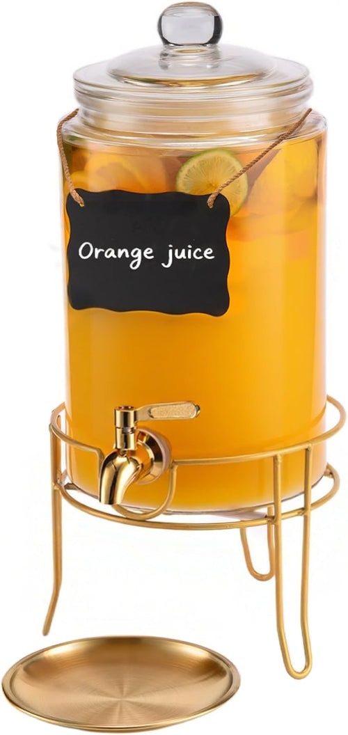 1 Pack1 Gallon Glass Drink Dispensers by Quald