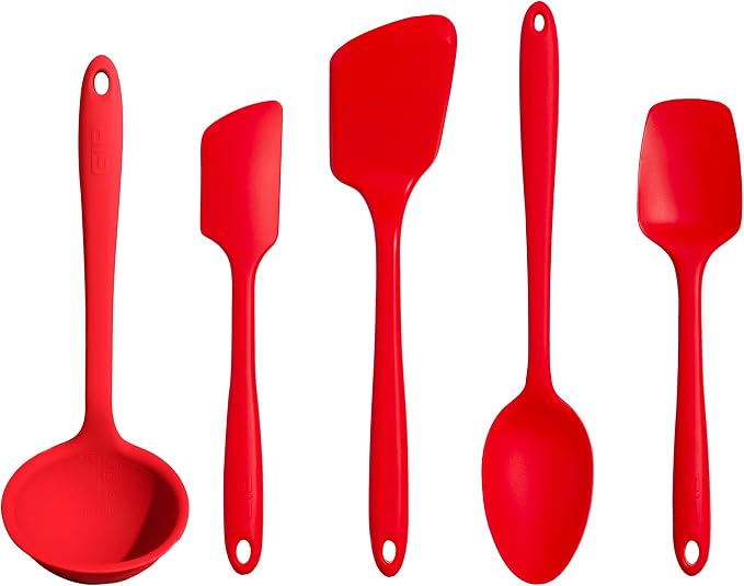 GIR: Get It Right 5 Piece Silicone Ultimate Kitchen Utensils Set by GIRGetItRight