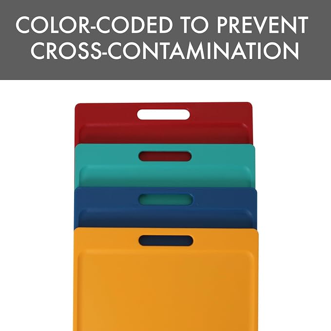 Dexas 4-Pack NSF Certified Polysafe Cutting Boards - Image 5
