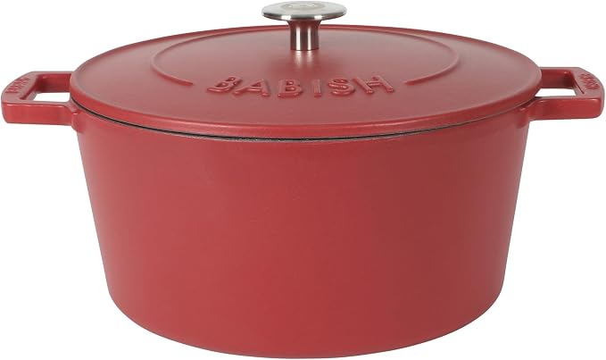 Babish 6-Quart Round Enameled Cast Iron Dutch Oven by Babish