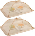 2PCS 40cmx50cm Large Premium Pop-Up Mesh Screen Food Cover Tent Umbrella by Wuyue+Hua