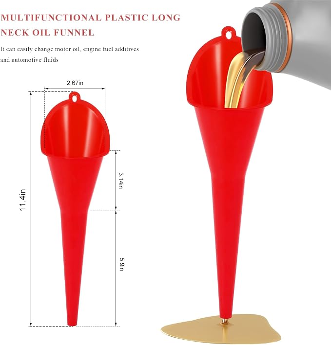 Oil Funnel, Automotive Use Funnels - Image 2