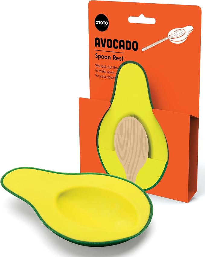 OTOTO Avocado Spoon Rest for Stove Top by OTOTO